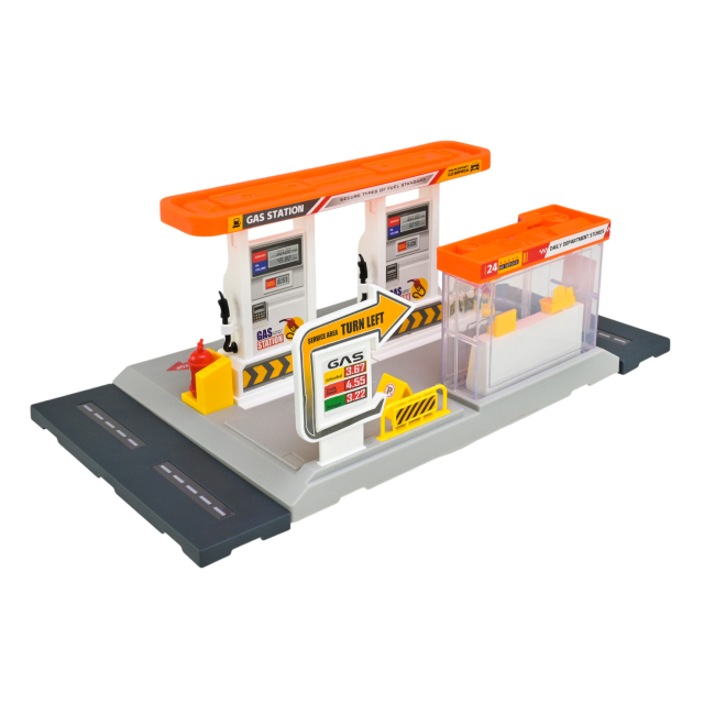 Паркінги і гаражі - Ігровий набір Автопром АЗС (PS005-1)#5