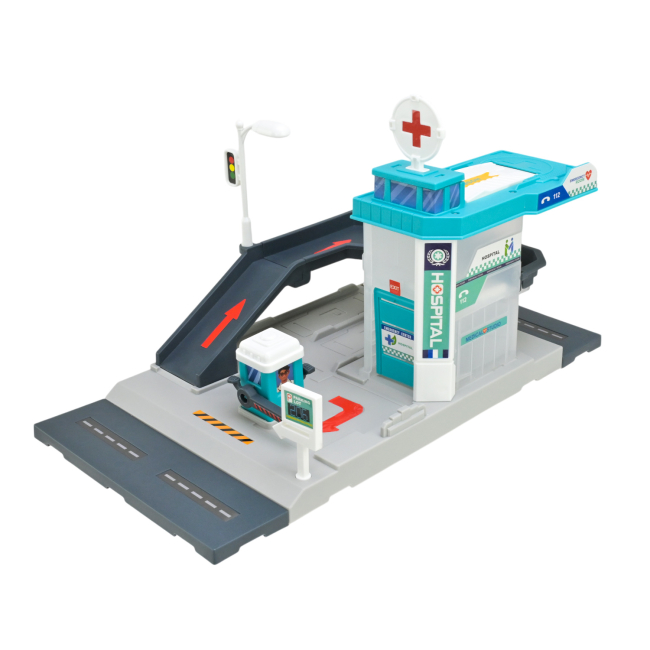 Паркінги і гаражі - Ігровий набір Автопром Госпіталь (PS005-5)#2