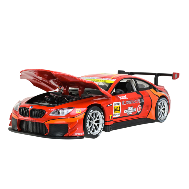 Автомоделі - Автомодель Автопром BMW M6 GT3 1:24 (68278A)#4