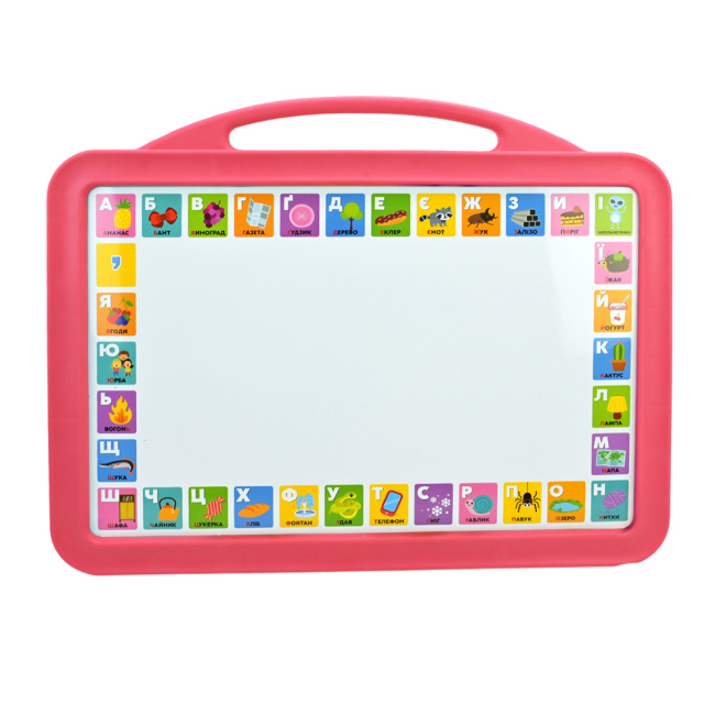 Дитячі меблі - Магнітна дошка Країна Іграшок двостороння рожева (PL-7061/2)#2