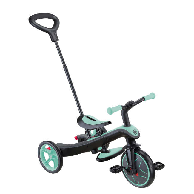 Велосипеди - Велосипед Globber Explorer trike 4 в 1 м'ятний (634-206)#3