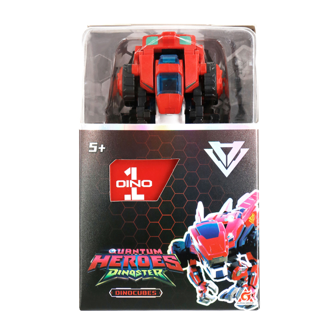 Трансформери - Трансформер Dinoster Динозавр Раптор-бот червоний (EU580840-1)#6