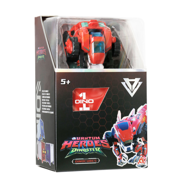 Трансформери - Трансформер Dinoster Динозавр Раптор-бот червоний (EU580840-1)#7