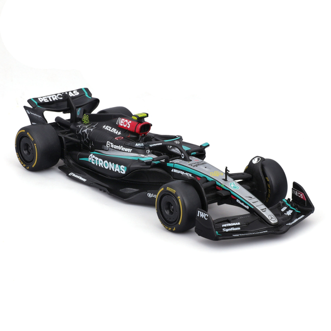 Автомоделі - Автомодель Bburago Race Mercedes AMG F1 W15 Performance 2024 в асортименті (18-38208)#3