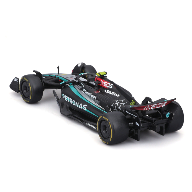 Автомоделі - Автомодель Bburago Race Mercedes AMG F1 W15 Performance 2024 в асортименті (18-38208)#4