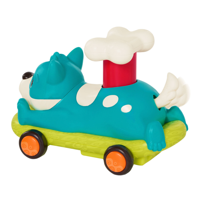 Машинки для малюків - Машинка Battat Лапкомобілі Песик бірюзовий (BX2504Z)#3
