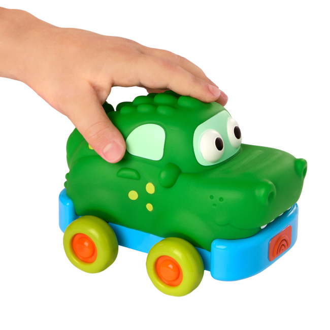 Машинки для малюків - Ігровий набір Battat Lite Автопарк сафарі (BT1835Z)#4