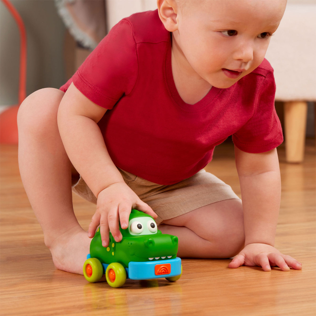 Машинки для малюків - Ігровий набір Battat Lite Автопарк сафарі (BT1835Z)#5