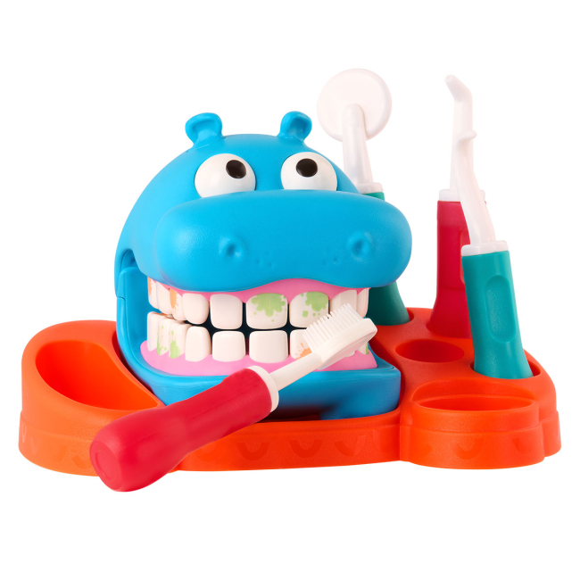 Набори професій - Ігровий набір Battat Lite Бегемотик у стоматолога (BT1803Z)#3