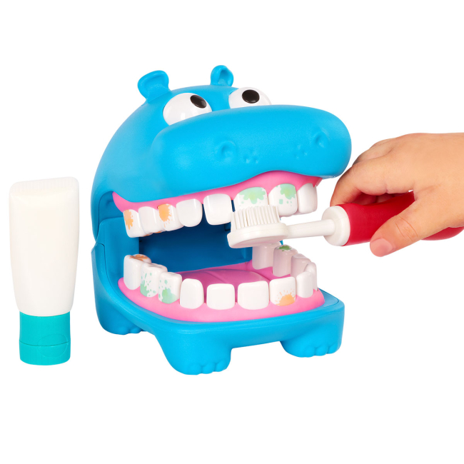 Набори професій - Ігровий набір Battat Lite Бегемотик у стоматолога (BT1803Z)#4