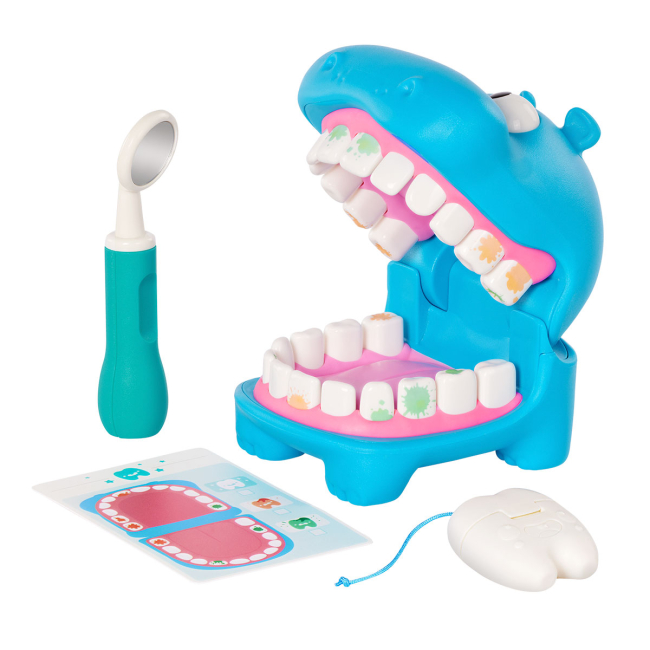 Набори професій - Ігровий набір Battat Lite Бегемотик у стоматолога (BT1803Z)#5