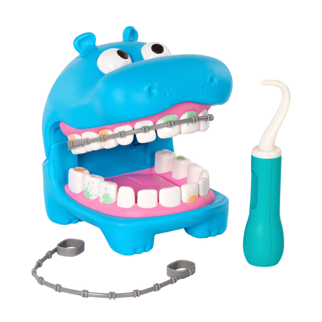 Набори професій - Ігровий набір Battat Lite Бегемотик у стоматолога (BT1803Z)#6