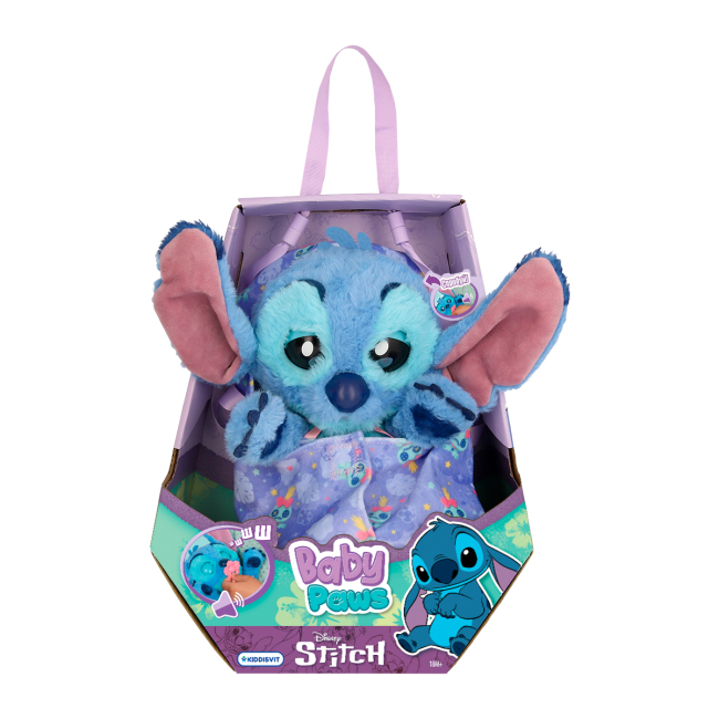 Персонажі мультфільмів - Інтерактивна іграшка Baby Paws Стіч (927001IM)#4