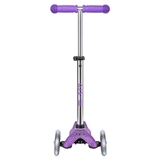 Самокати - Самокат Micro Mini Deluxe Fairy Glitter LED Пурпуровий (MMD207)#3