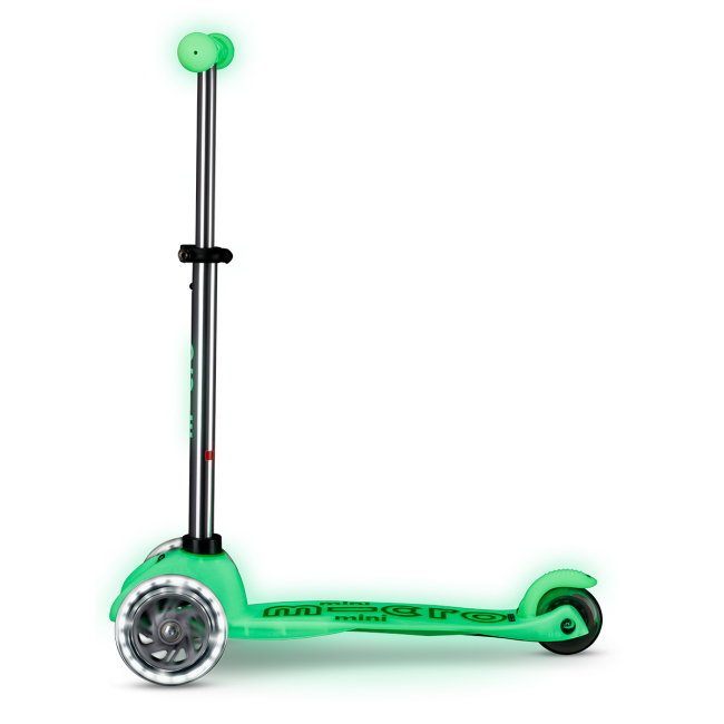 Самокати - Самокат Micro Mini Deluxe Glow LED Крижаний лайм (MMD216)#2