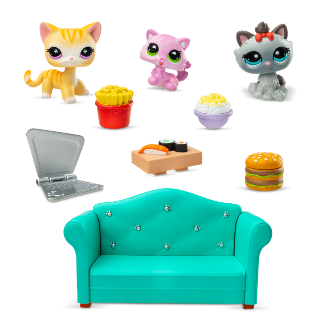 Фігурки персонажів - Ігровий набір Littlest Pet Shop Вечірка зі смаколиками (00636)#2