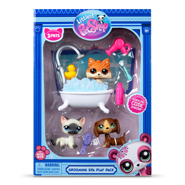 Фігурки персонажів - Ігровий набір Littlest Pet Shop Спа-грумінг (00638)#3
