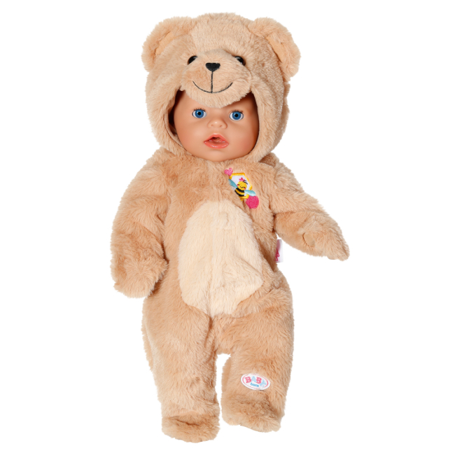 Одяг та аксесуари - Одяг для ляльки Baby Born Комбінезон ведмедика (836088)#4