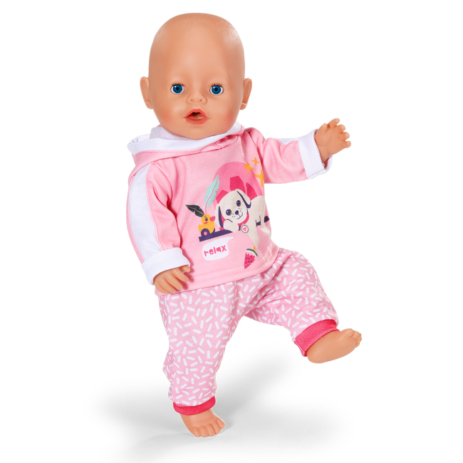 Одяг та аксесуари - Набір одягу для ляльки Baby Born Рожевий спортивний костюм (837313)#2