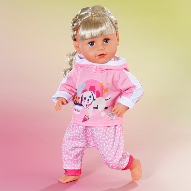 Одяг та аксесуари - Набір одягу для ляльки Baby Born Рожевий спортивний костюм (837313)#5