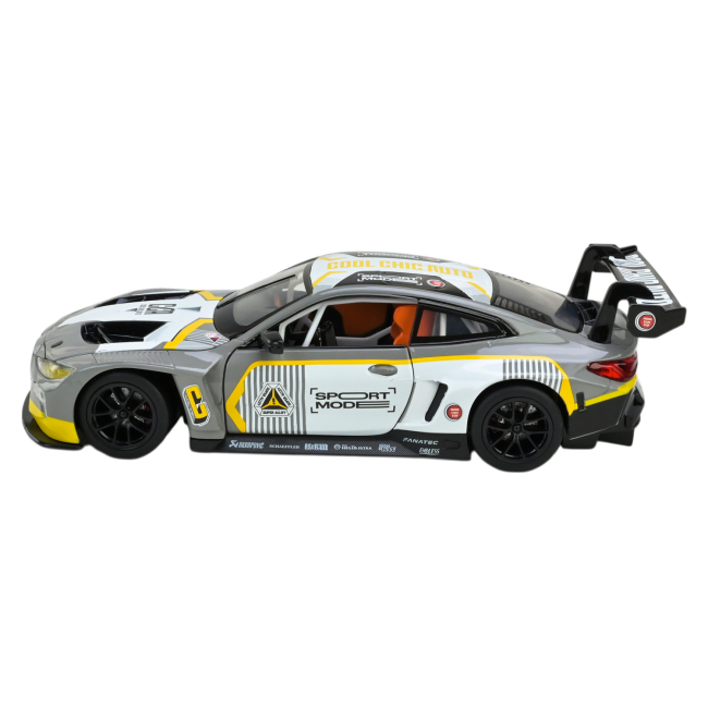 Автомоделі - Автомодель Автопром BMW M4 GT3 grey (68282A(G))#2