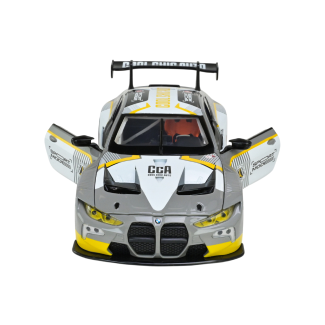 Автомоделі - Автомодель Автопром BMW M4 GT3 grey (68282A(G))#4