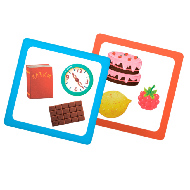 Навчальні іграшки - Розумні картки Crystal Book Подібності та відмінності 30 штук (9786175475409)#6