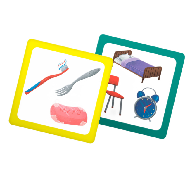 Навчальні іграшки - Розумні картки Crystal Book Подібності та відмінності 30 штук (9786175475409)#7