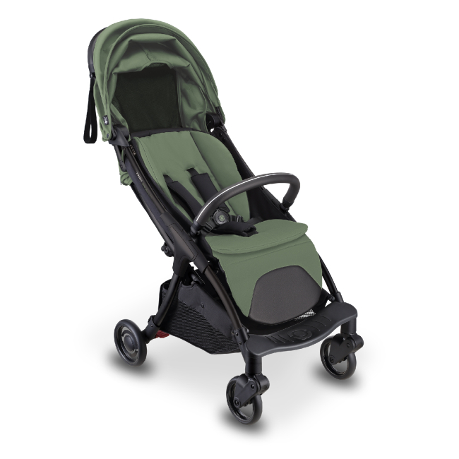 Візочки - Прогулянкова коляска Globber Stroll lite оливкова (925-104)#2