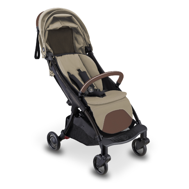 Візочки - Прогулянкова коляска Globber Stroll lite пісочна (925-304)#2