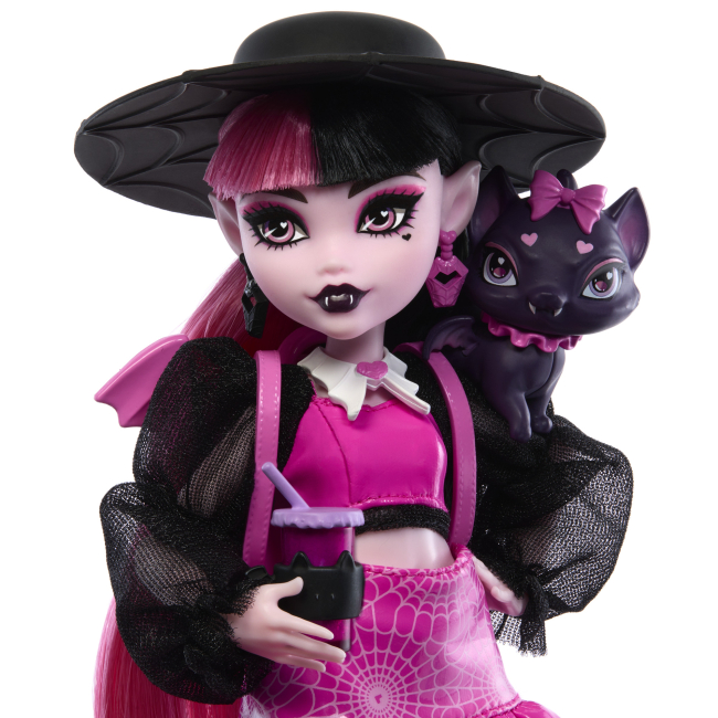 Ляльки - Лялька Monster High Монстро-класика нове покоління Дракулора (HRP64)#4