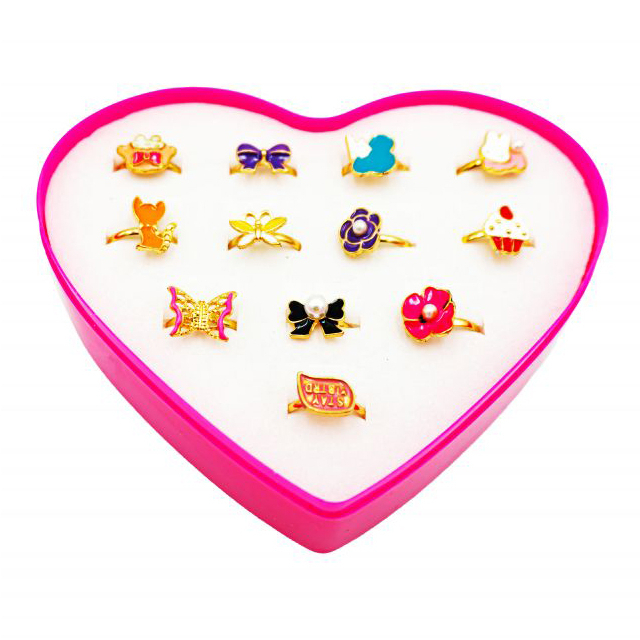 Біжутерія та аксесуари - Набір кілечок Zhorya Казковий настрій (A083-2D)#2