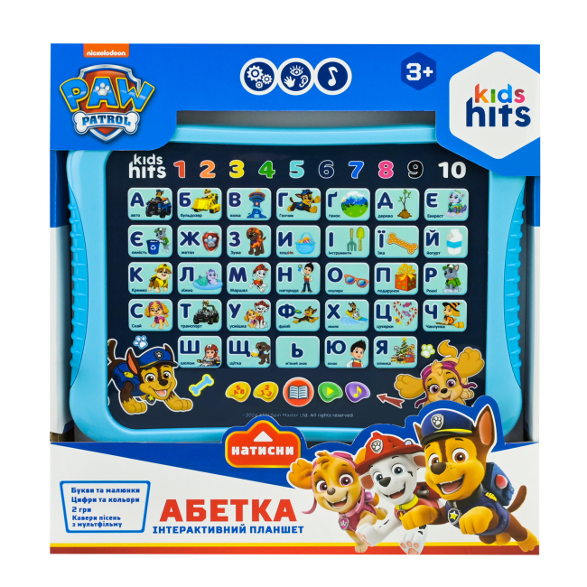 Розвивальні іграшки - Інтерактивний планшет Kids Hits Paw Patrol Абетка (KH01/014L)#2