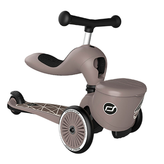 Самокати - Самокат-біговел Scoot & Ride Highwaykick 1 Lifestyle коричневий (SR-210621-BROWNLINES)#2