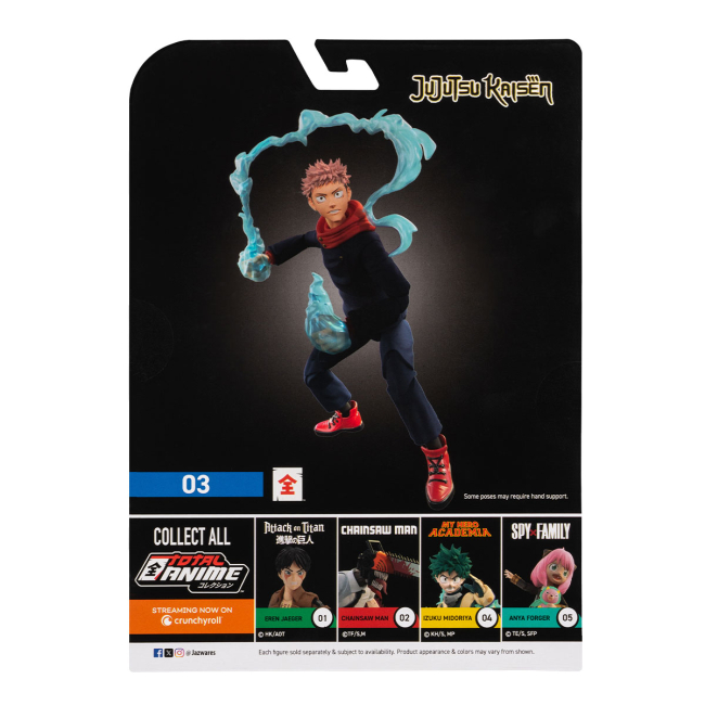 Фігурки персонажів - Фігурка Total Anime Магічна битва W1 Ітадорі (KAZ0003-W1)#9