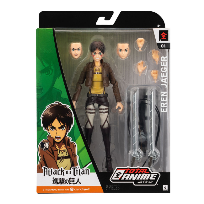 Фігурки персонажів - Фігурка Total Anime Атака титанів W1 Ерен (KAZ0006-W1)#7