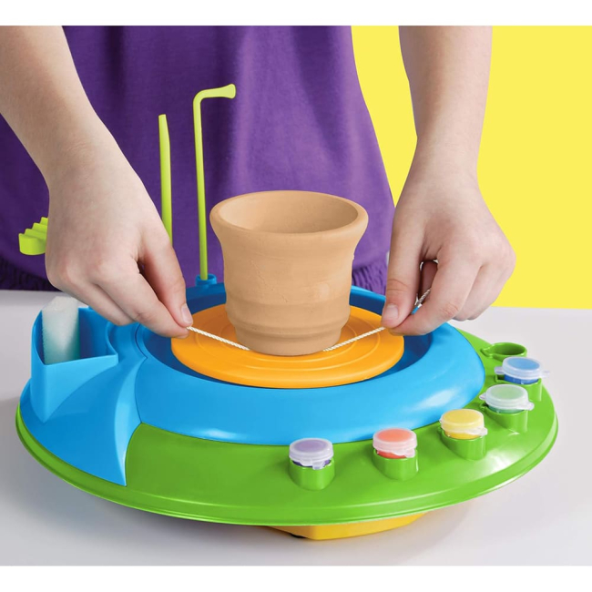 Набори для ліплення - Набір для ліплення Cra-Z-Art Моторизоване гончарне коло (14500CRA)#5