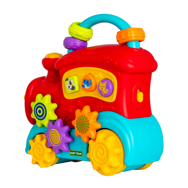 Розвивальні іграшки - Музична іграшка Baby Team Казковий паровозик (8653)#3