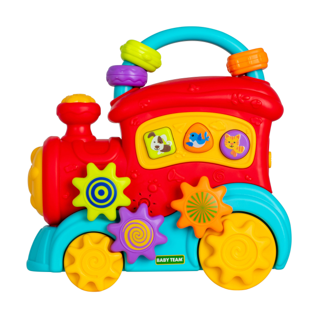 Розвивальні іграшки - Музична іграшка Baby Team Казковий паровозик (8653)#4