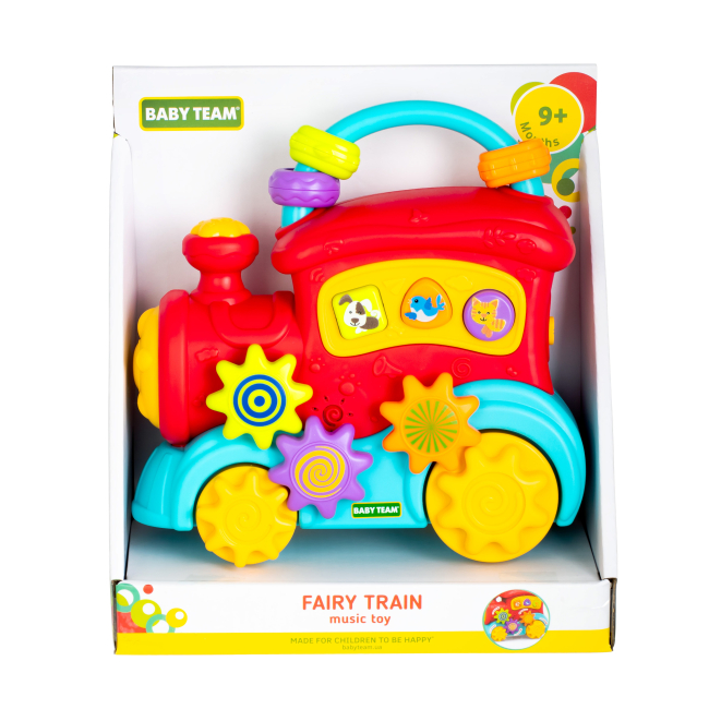 Розвивальні іграшки - Музична іграшка Baby Team Казковий паровозик (8653)#5
