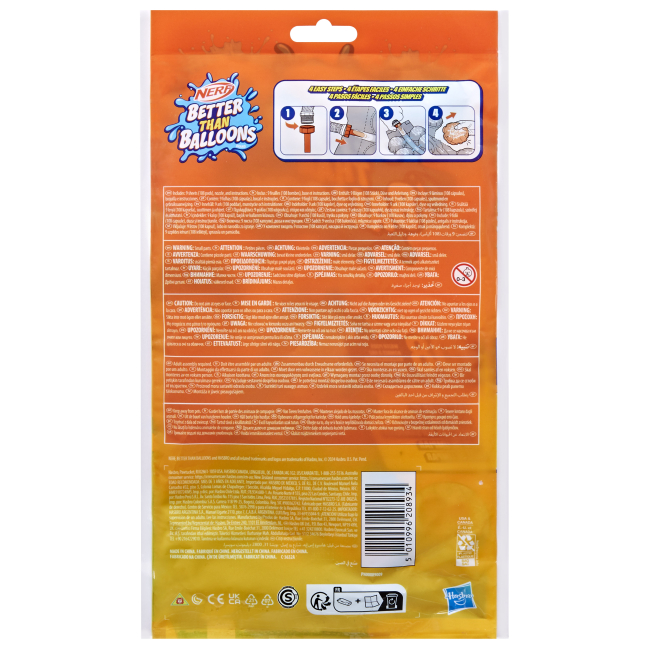 Боєприпаси - Ігровий набір Nerf Better than balloons Водяні кулі 108 штук (F8742)#2