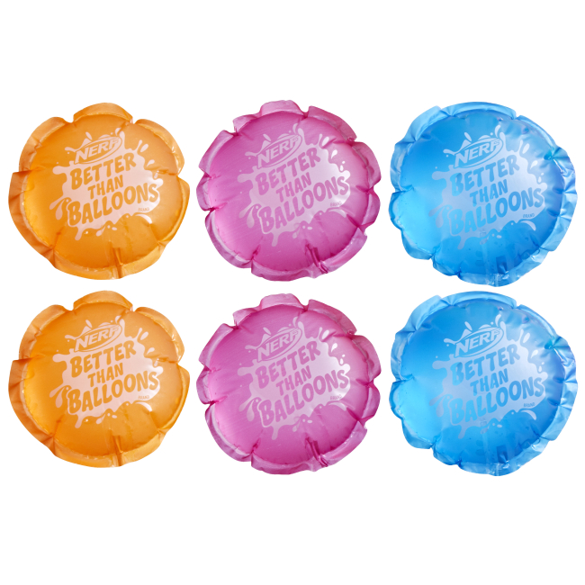 Боєприпаси - Ігровий набір Nerf Better than balloons Водяні кулі 108 штук (F8742)#4