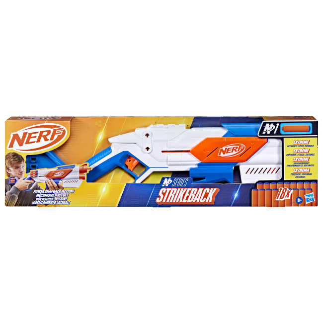Помпова зброя - Бластер іграшковий Nerf N Series Strikeback (G0218)#4