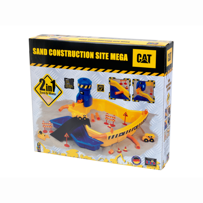 Набори для пісочниці - Ігровий набір Klein Cat Піщаний будівельний майданчик Мега (3248)#3