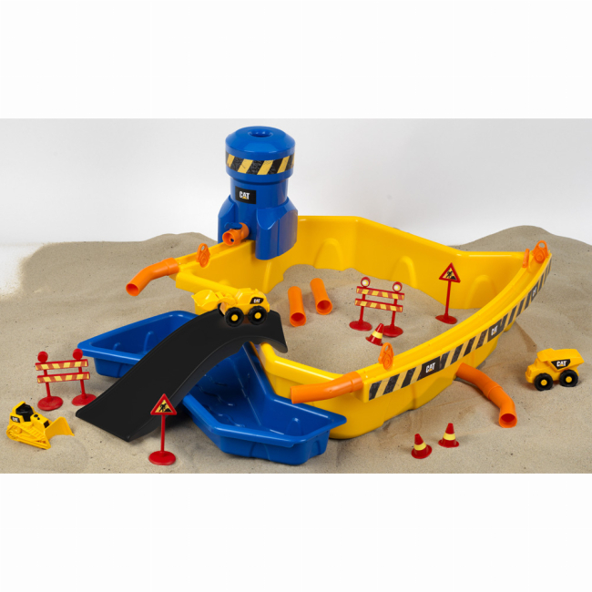 Набори для пісочниці - Ігровий набір Klein Cat Піщаний будівельний майданчик Мега (3248)#4
