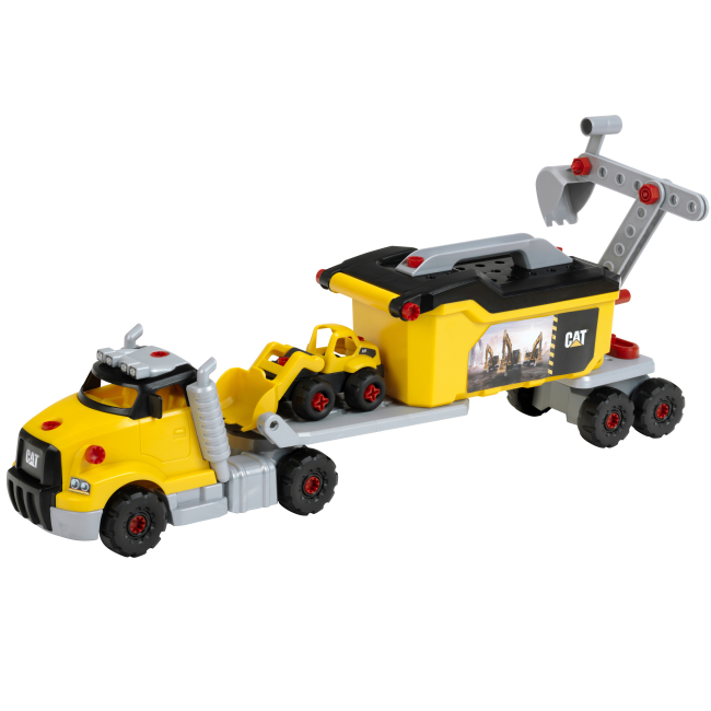 Транспорт і спецтехніка - Ігровий набір Klein Cat Вантажівка 4 в 1 (3252)#3