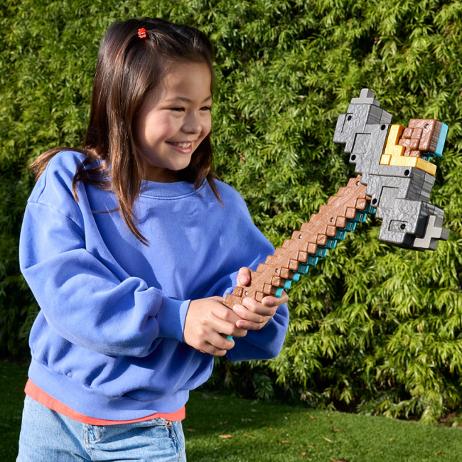 Холодна й метальна зброя - Меч-трансформер Minecraft 2 в 1 (JFR72)#5