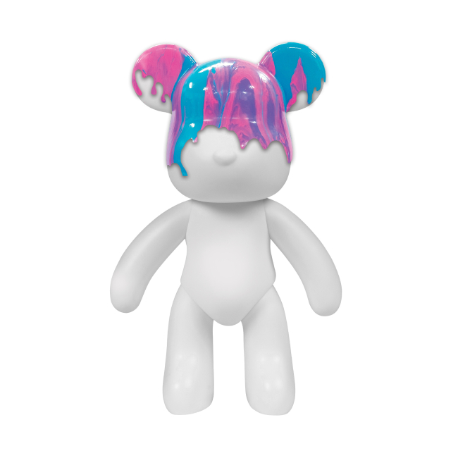 Набори для творчості - Набір для творчості Pour Palz Флюїд Арт Ведмедик Ягідний вибух (GS-G08682)#2