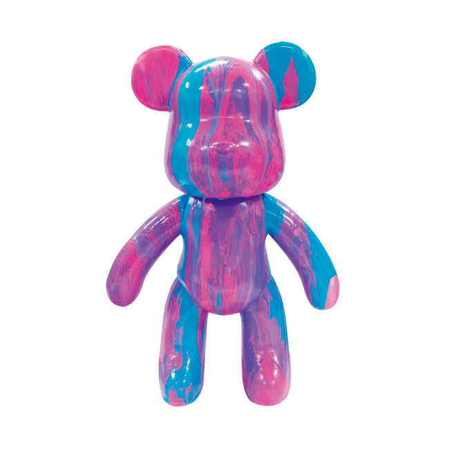 Набори для творчості - Набір для творчості Pour Palz Флюїд Арт Ведмедик Ягідний вибух (GS-G08682)#3