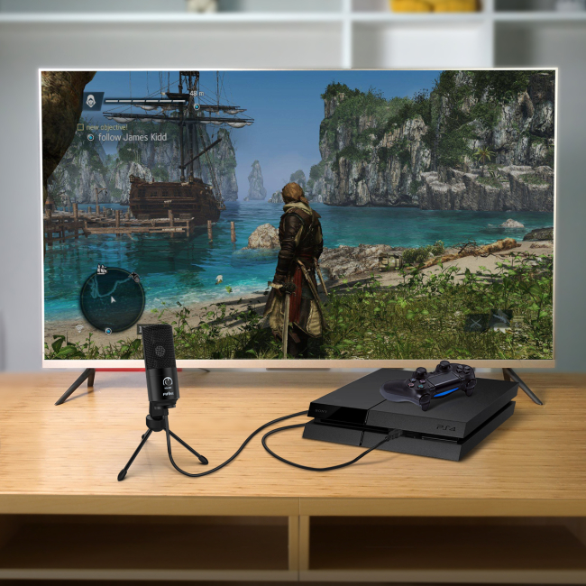 Мікрофони - Мікрофон Fifine односпрямовний конденсаторний (K669B)#3